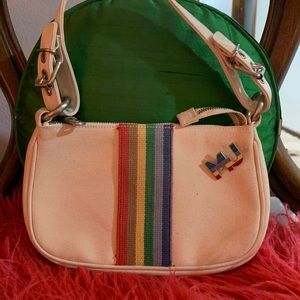 Vintage canvas Marc jacobs rainbow bag
